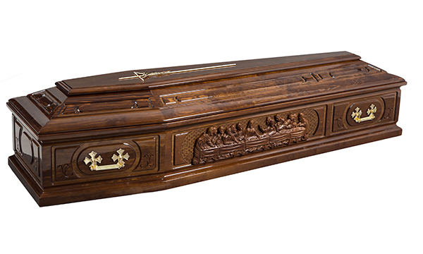 ash brook funerals Italian Repatriation Solid Oak coffin