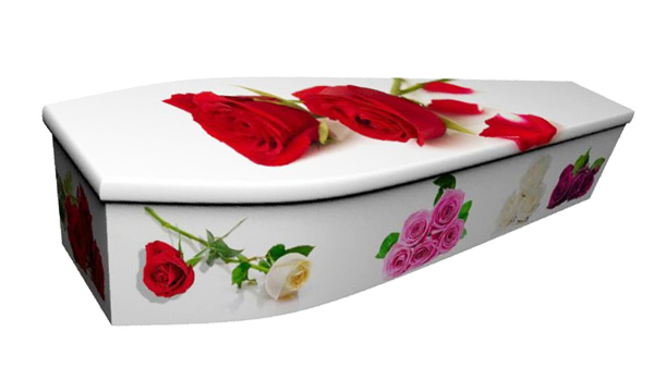 ash brook funerals roses picture coffin